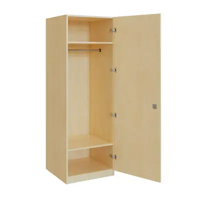 Q 11-60 skříň šatní, 1-dvéřová, 600x600x1800mm, bříza irská